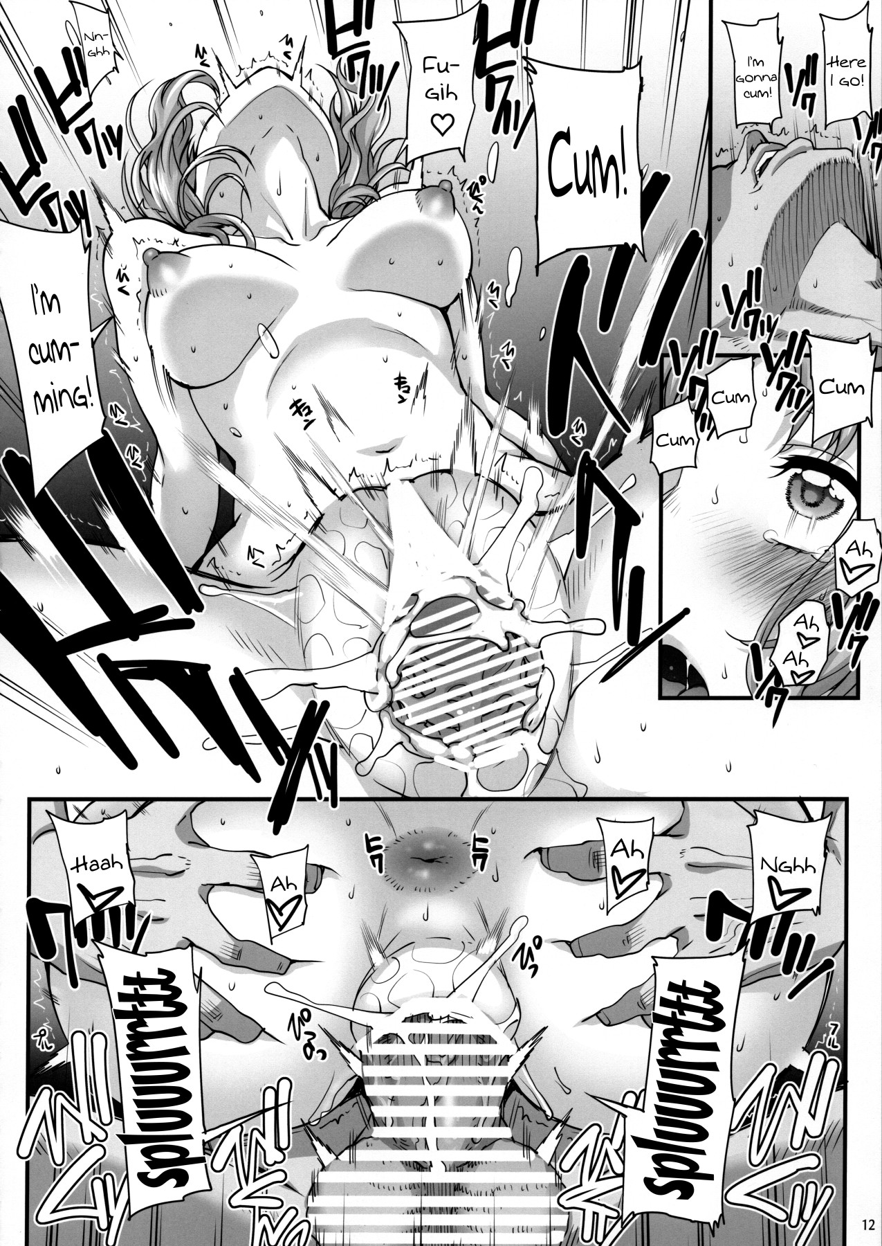 Hentai Manga Comic-Keep This A Secret From My Boyfriend 2 - I Had... Raw Group Sex-Read-13